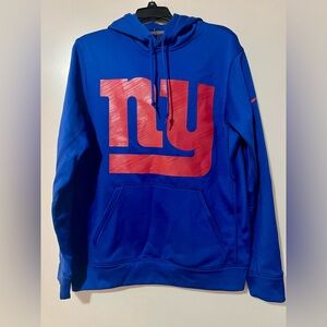 NY Giants NFL Team Apparel Nike Therma-Fit Men’s Hoodie